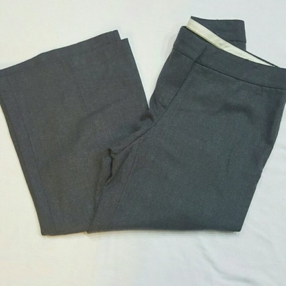 Theory gray Wool straight flare legged dress pants size 0 (294)33) - Picture 8 of 8